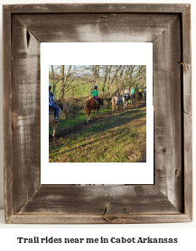 trail rides near me in Cabot, Arkansas